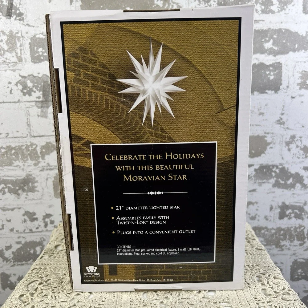 MORAVIAN STAR Advent & Christmas 21